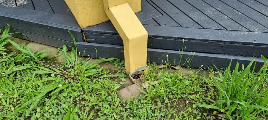 Downpipes that are not connected or broken can cause drainage issues which relates to termites 1