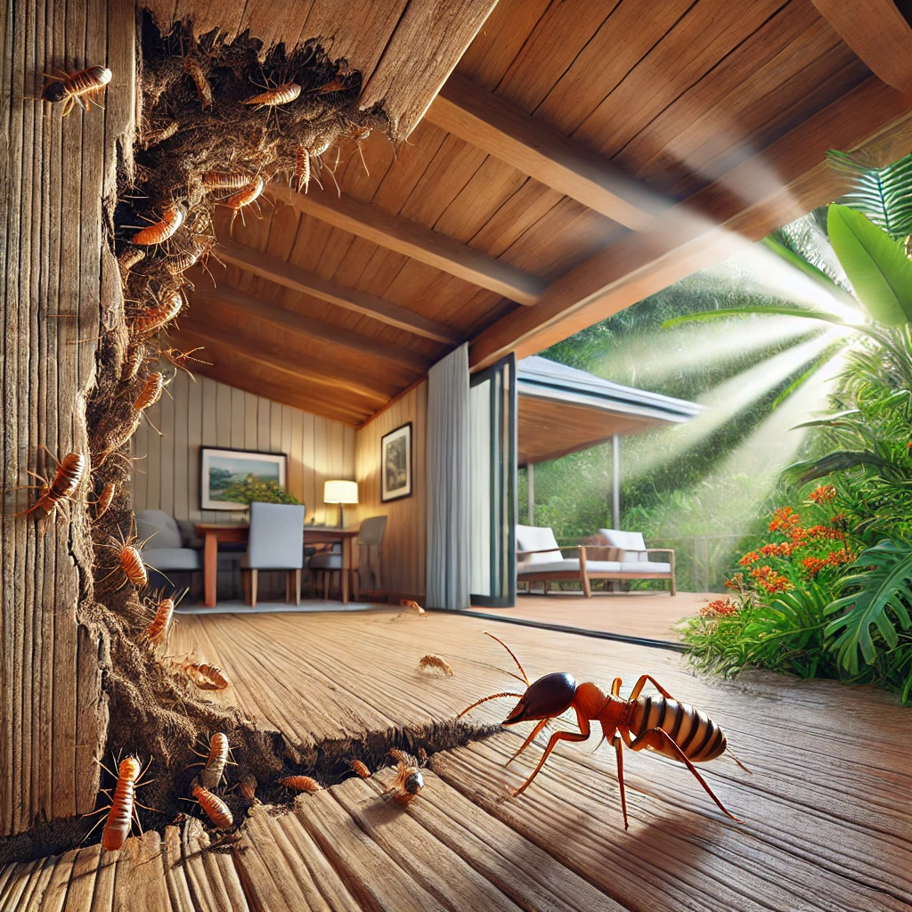 termite control Gold Coast climate change